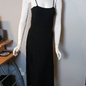 Source Unknown Black Strapless Dress